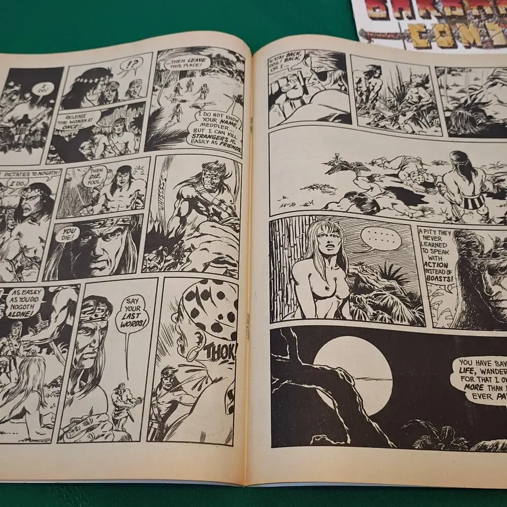 Barbarian Comics Lot of 2 (#2 & #3) Hale Han 1973-1974 California Comics